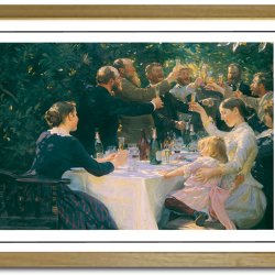 Skagen plakat 30x40cm i ramme