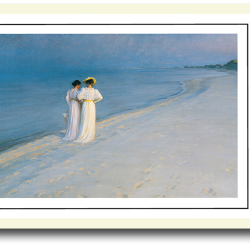 Skagen plakat 30x40cm i ramme