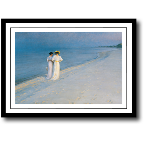 Skagen plakat 30x40cm i ramme