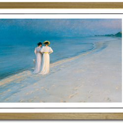 Skagen plakat 30x40cm i ramme