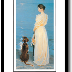 Skagen plakat 30x40cm i ramme