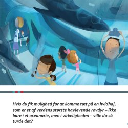 Hvad, hvis du virkelig mdte en hvidhaj?