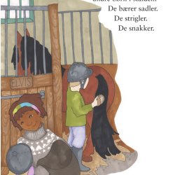 Malva begynder til ridning 