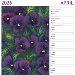 Blomster kalender 2026