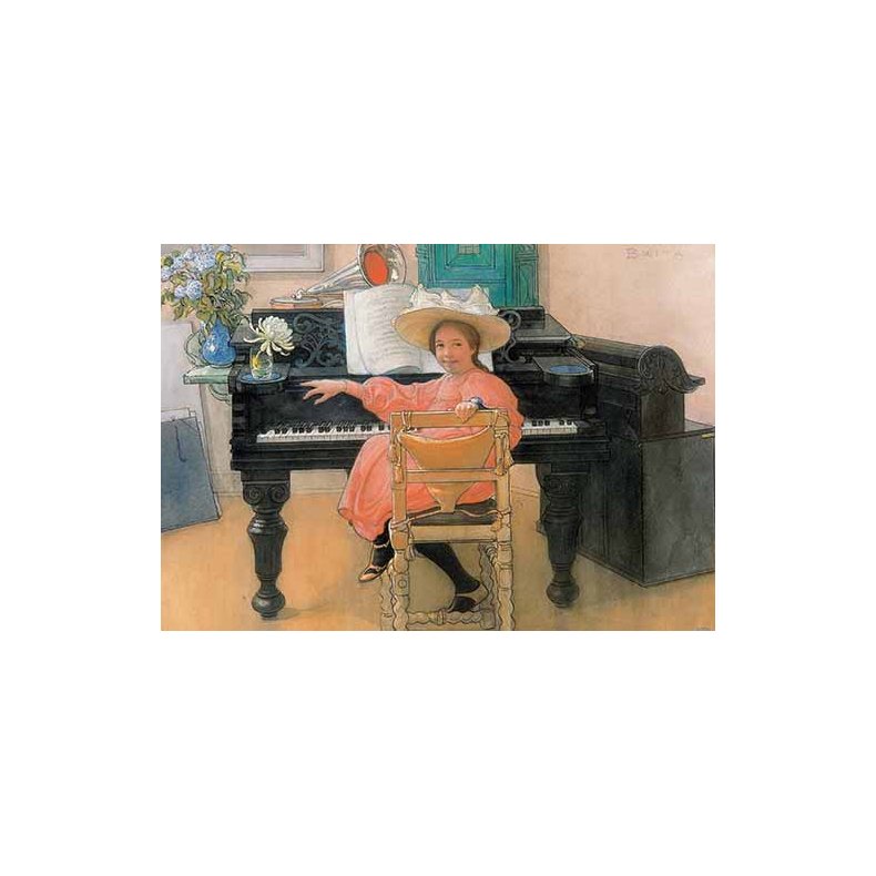 Carl Larsson Note Card