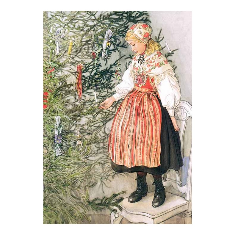 Carl Larsson Note Card
