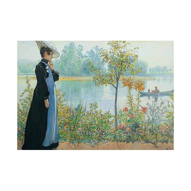 Carl Larsson Note Card