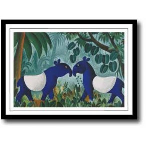 Scherfig plakat 30x40cm i ramme