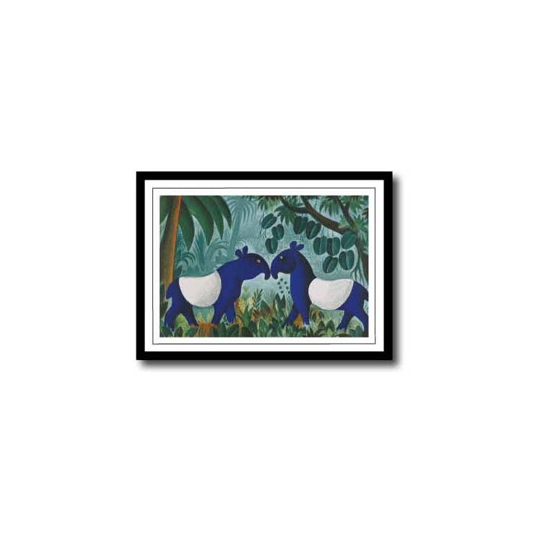 Scherfig plakat 30x40cm i ramme