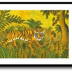 Scherfig plakat 60x80cm i ramme