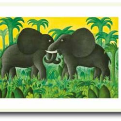 Scherfig plakat 60x80cm i ramme