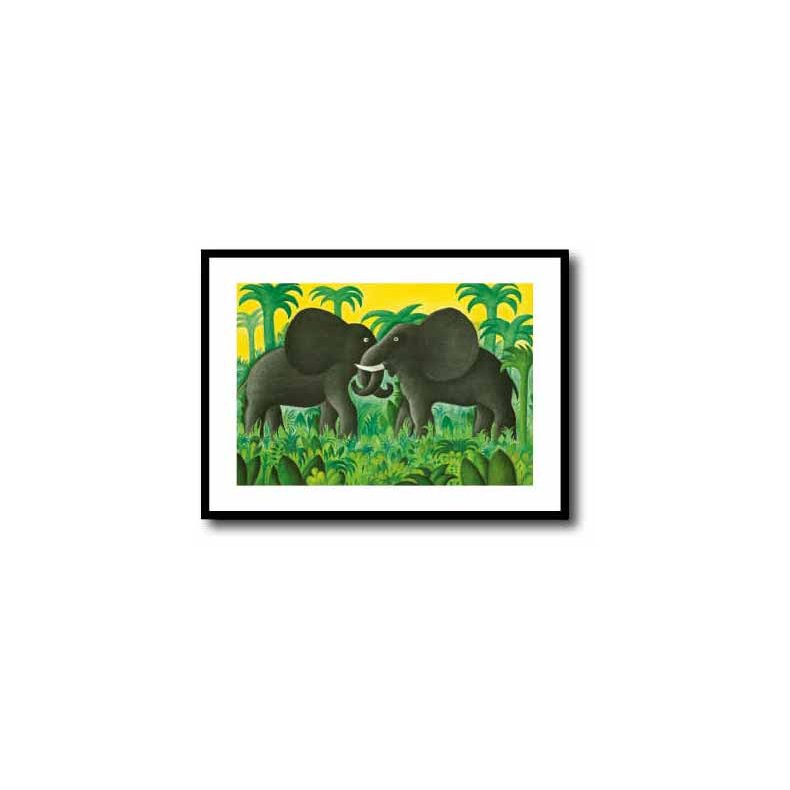Scherfig poster 60x80cm in frame