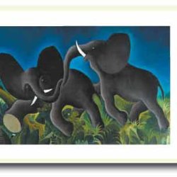 Scherfig plakat 60x80cm i ramme