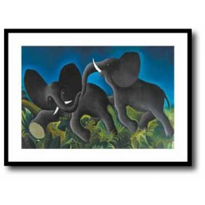 Scherfig plakat 60x80cm i ramme