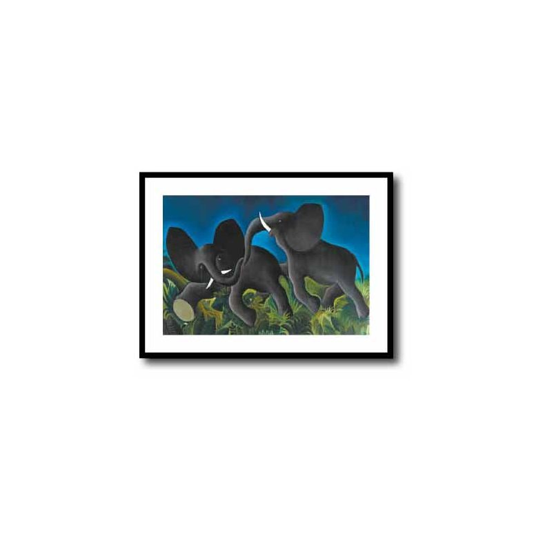 Scherfig plakat 60x80cm i ramme