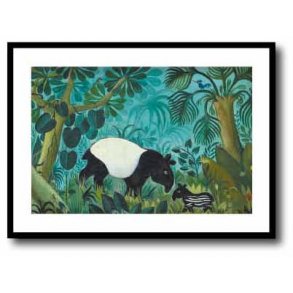 Scherfig plakat 60x80cm i ramme