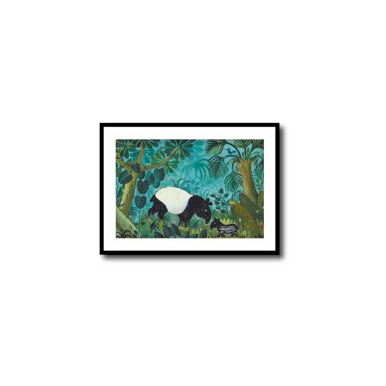 Scherfig plakat 60x80cm i ramme