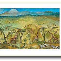 Scherfig plakat 60x80cm i ramme