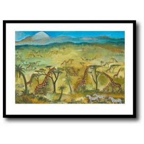 Scherfig plakat 60x80cm i ramme