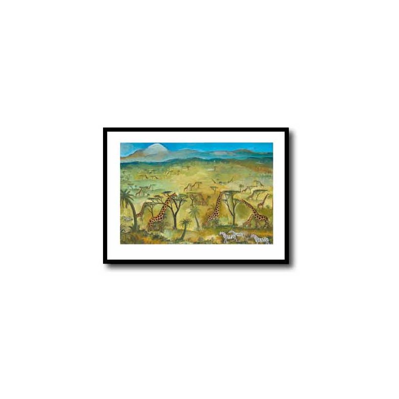 Scherfig plakat 60x80cm i ramme