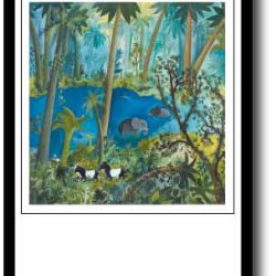 Scherfig plakat 30x40cm i ramme