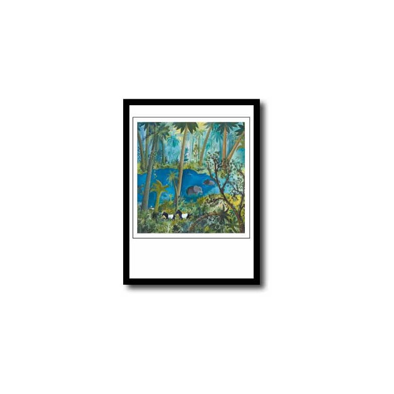 Scherfig plakat 30x40cm i ramme