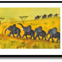 Scherfig plakat 60x80cm i ramme