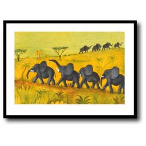 Scherfig plakat 60x80cm i ramme