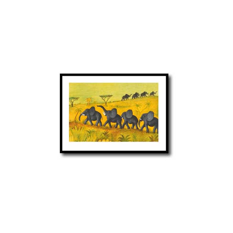 Scherfig poster 60x80cm in frame