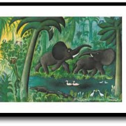 Scherfig plakat 60x80cm i ramme