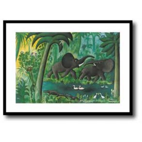 Scherfig plakat 60x80cm i ramme