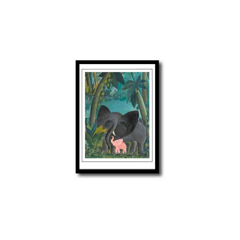 Scherfig plakat 60x80cm i ramme