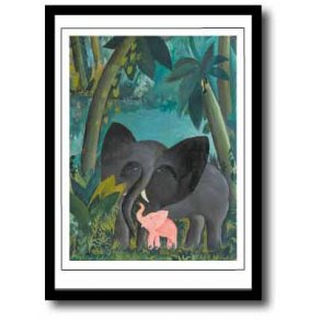 Scherfig plakat 30x40cm i sort ramme