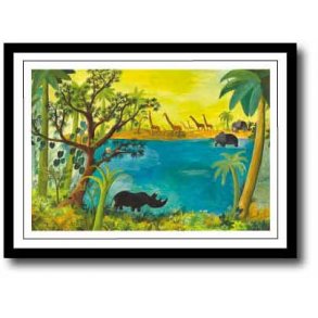 Scherfig plakat 30x40cm i ramme