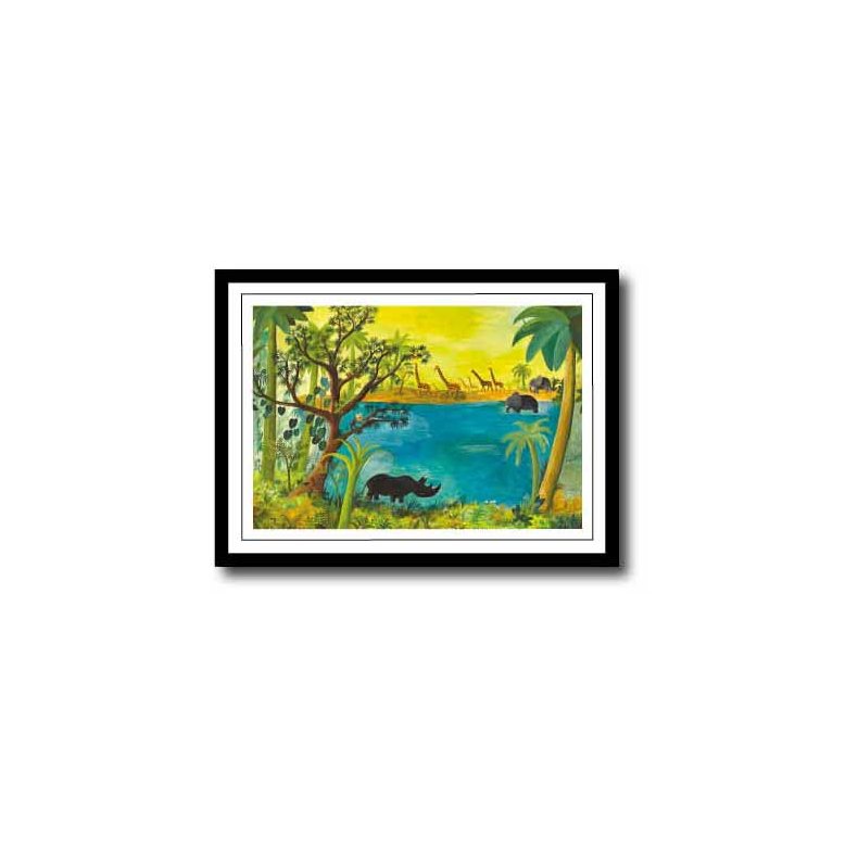 Scherfig plakat 30x40cm i ramme