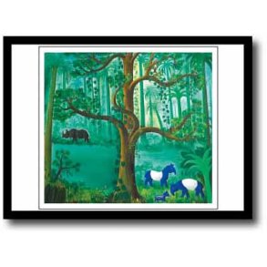 Scherfig plakat 30x40cm i ramme