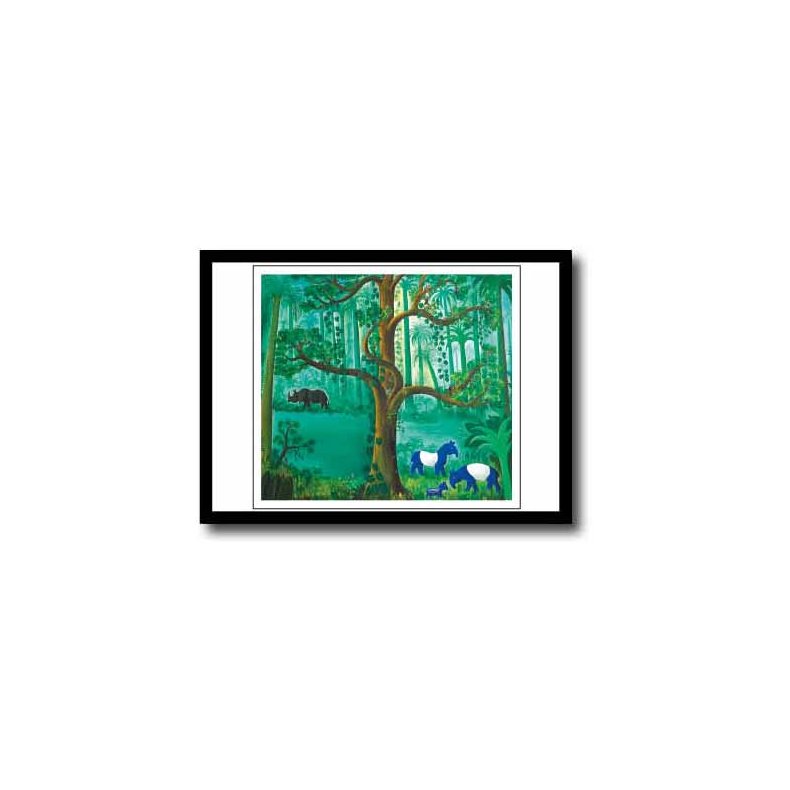 Scherfig plakat 30x40cm i ramme