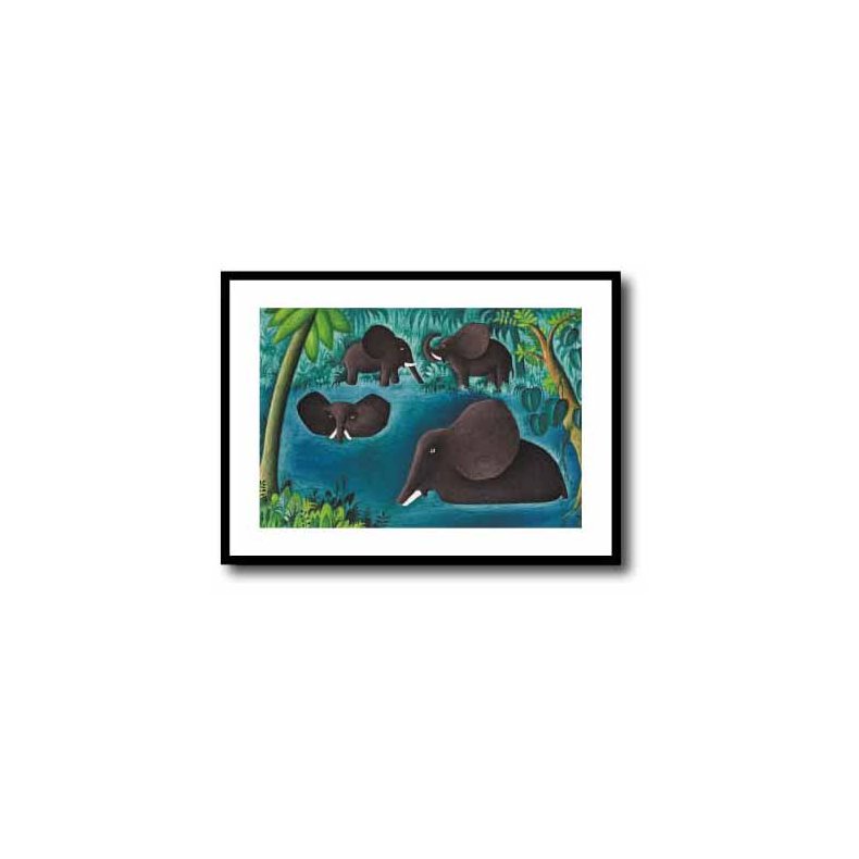 Scherfig plakat 60x80cm i ramme