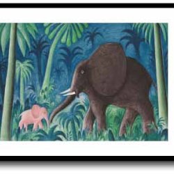 Scherfig plakat 60x80cm i ramme