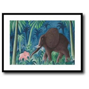 Scherfig plakat 60x80cm i ramme