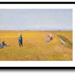 Skagen plakat 60x80cm i ramme