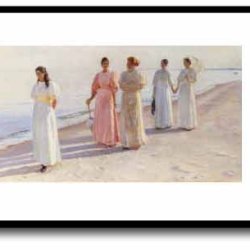 Skagen plakat 60x80cm i ramme