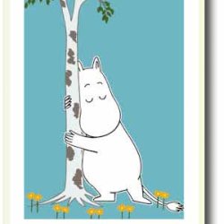 Mumi plakat 60x80cm i ramme