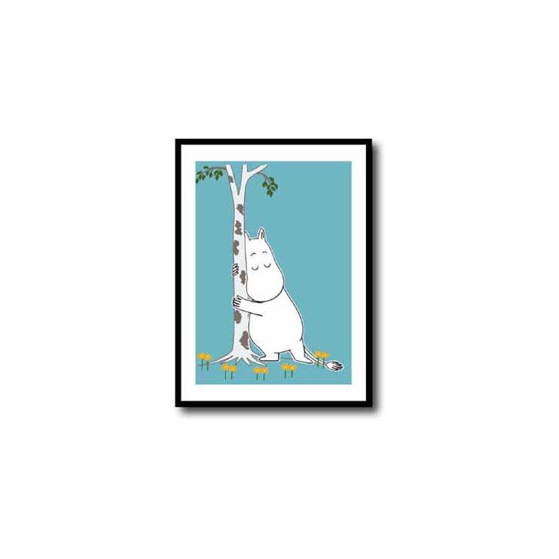 Mumi plakat 60x80cm i ramme