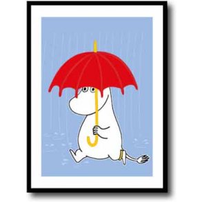 Mumi plakat 60x80cm i ramme