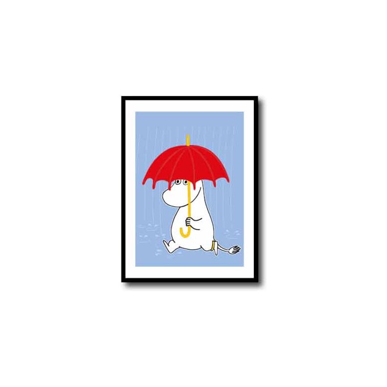Mumi plakat 60x80cm i ramme