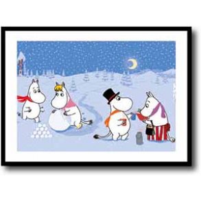 Mumi plakat 60x80cm i ramme