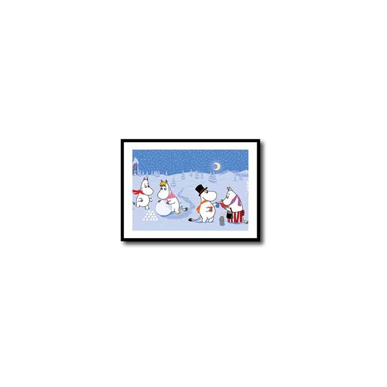 Mumi plakat 60x80cm i ramme