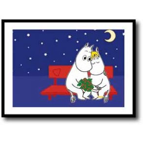 Mumi plakat 60x80cm i ramme