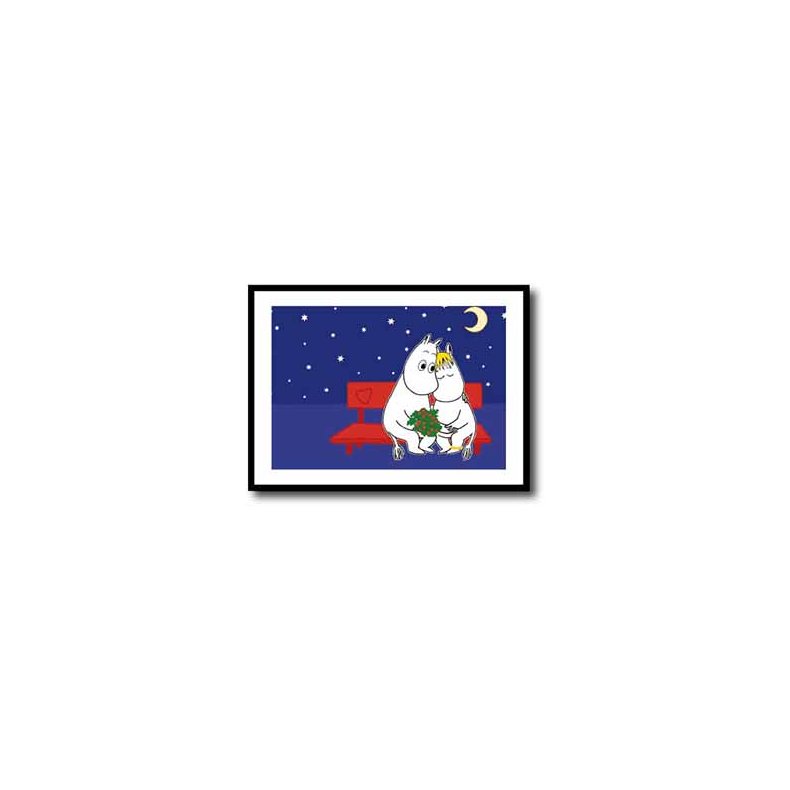 Mumi plakat 60x80cm i ramme
